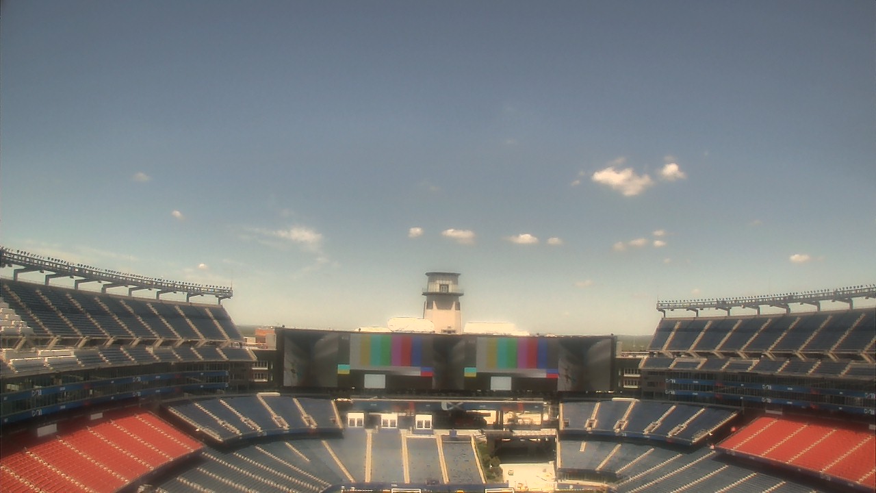Live Camera from Gillette Stadium, Foxboro, MA 02035