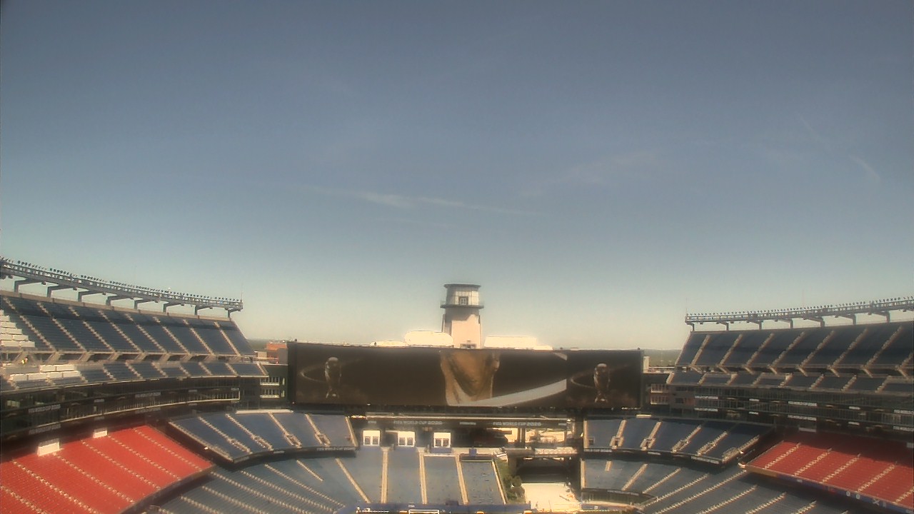 Live Camera from Gillette Stadium, Foxboro, MA 02035