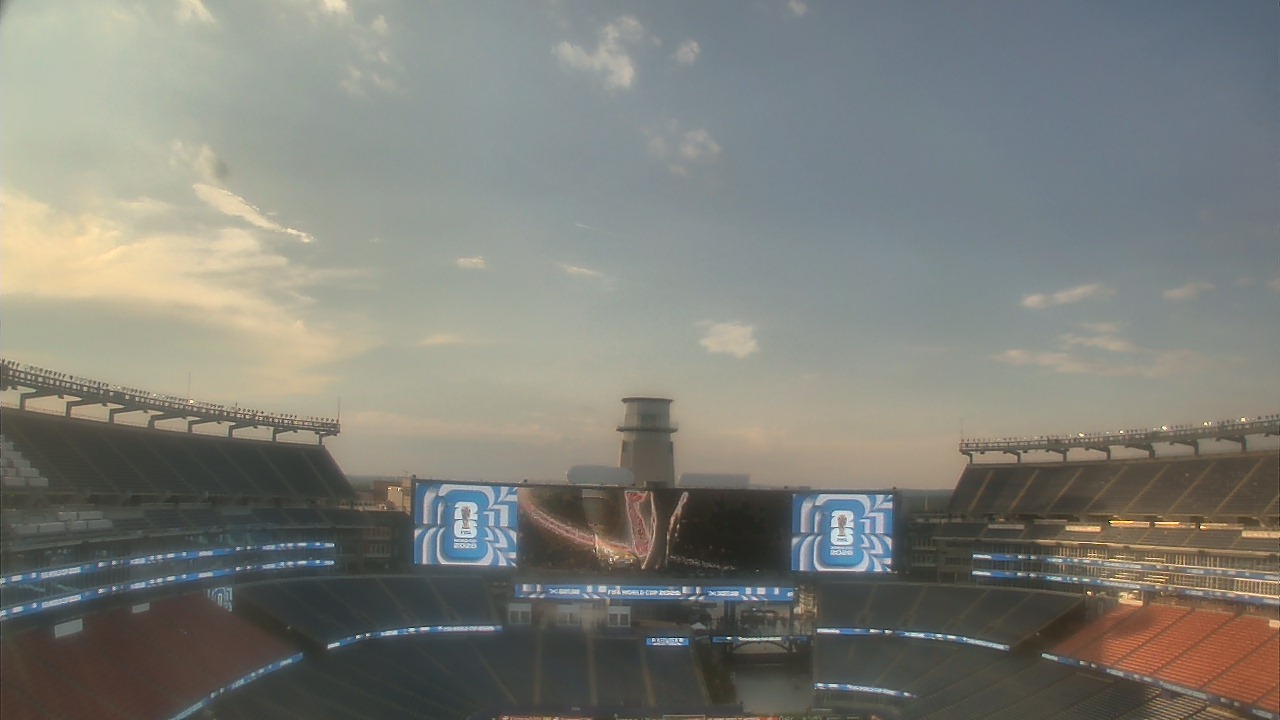 Live Camera from Gillette Stadium, Foxboro, MA 02035
