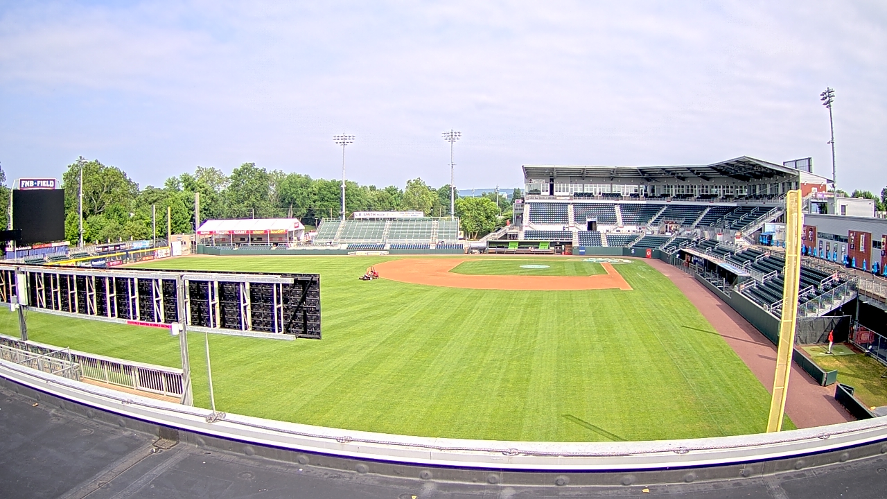 Live Camera from Metro Bank Park, Harrisburg, PA 17101