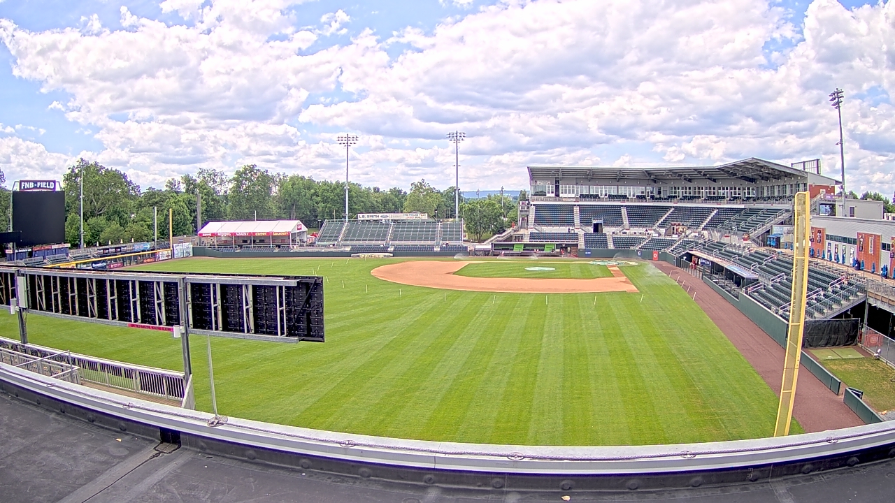Live Camera from Metro Bank Park, Harrisburg, PA 17101