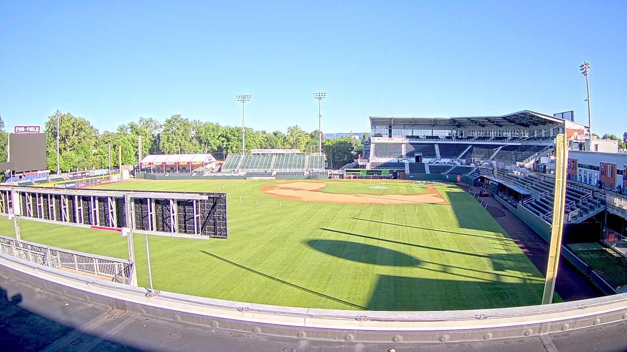 Live Camera from Metro Bank Park, Harrisburg, PA 17101