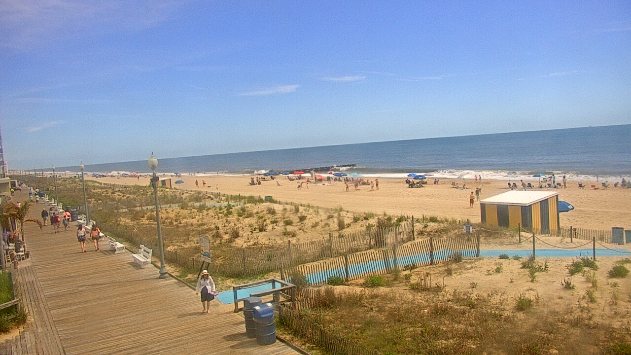 Live Camera from Boardwalk Plaza Hotel, Rehoboth Beach, DE 19971
